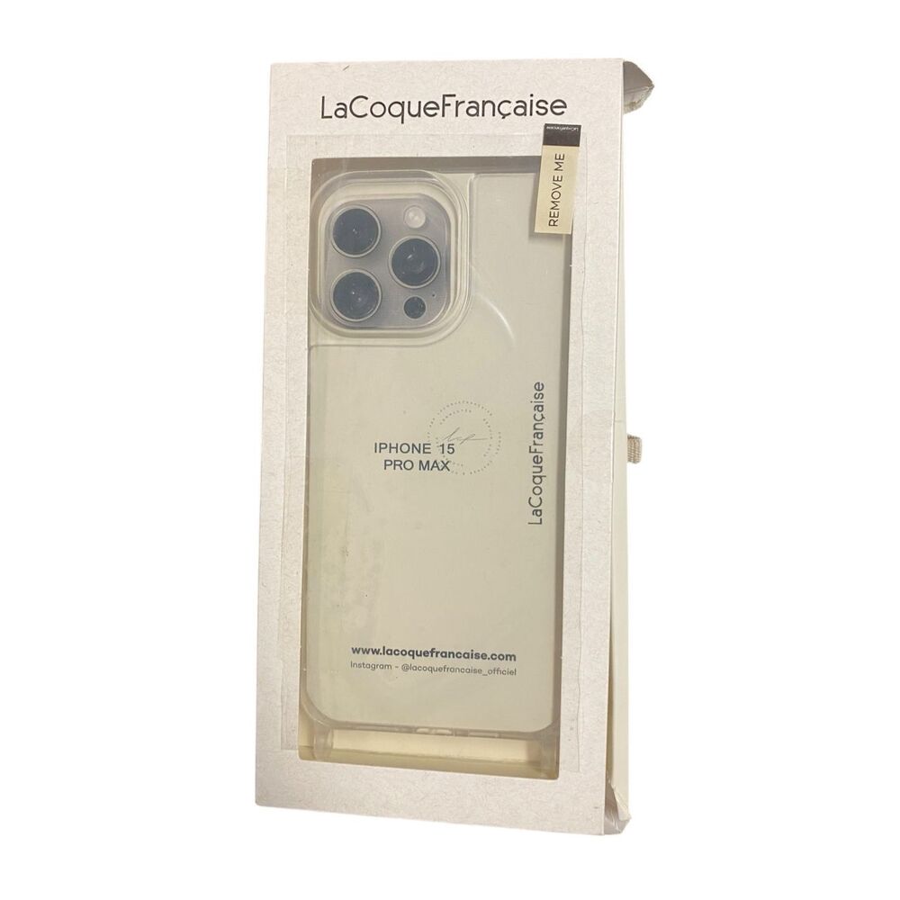 LaCoqueFrançaise‎ iPhone 15 Pro Max Case — Slim Silicone/TPU Protective Shell